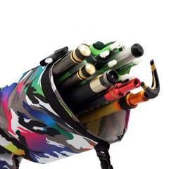 Folding Fishing Bag Fishing Rod Fishing Tackle Storage Bag Pouch Rod Case