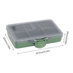 Fishing Tackle Box Baits Boxes for Fishing Equipment 105x65x24mm Tackle Tools