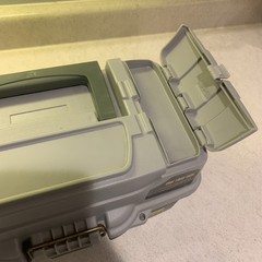 Plano 6201 One-Tray Tackle Box, Bait Storage, Extending Cantilever-tray Design