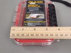 Plano Small Waterproof Case 6.5″ x 4.67″ x 2″ Red/Clear 1449-00 Polycarbonate