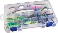 Moistureproof 4007 Tuff Tainer with Zerust Dividers – Clear Fishing Organizer