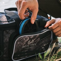 3600 Medium Fishing Tackle Bag & Boxes, Unisex, Polyester
