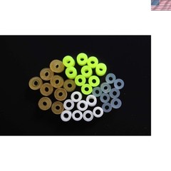 Assorted 200 PCS Fishing Skirts in 4 Colors – Silicone Tools for Bass Fishing