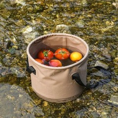 Portable Fishing Bucket Collapsible Tackle Gear Water Storage Outdoor Accessory
