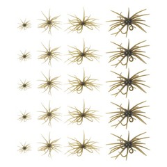20 Pcs Lure Sea Urchin Soft Bait Floating Fishing Lures Artificial