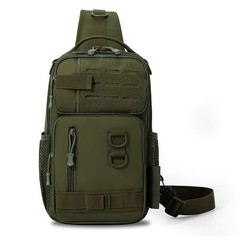 KastKing BlowBak Tactical Fishing Sling Bag – Waterproof Tackle Backpack w/ Rod