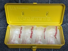 Megabass Metal Toyo Steel Tackle Box Yellow New