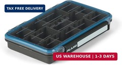 StowAway 3600 Waterproof Stow Tackle Box, IPX7 Waterproof Rating, with Rustricor