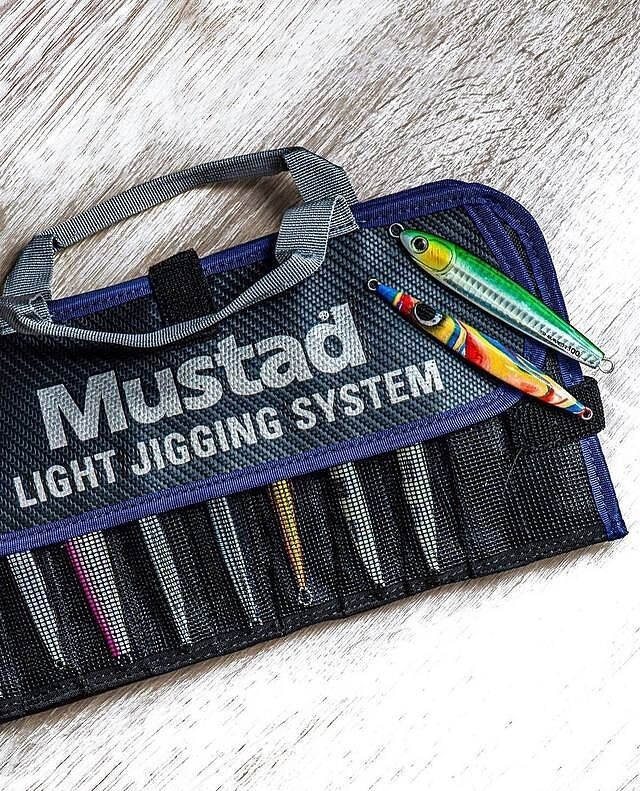 Mustad Jig Pouch SMALL – Lure & Metal Jigs Storage Wallet – MB021