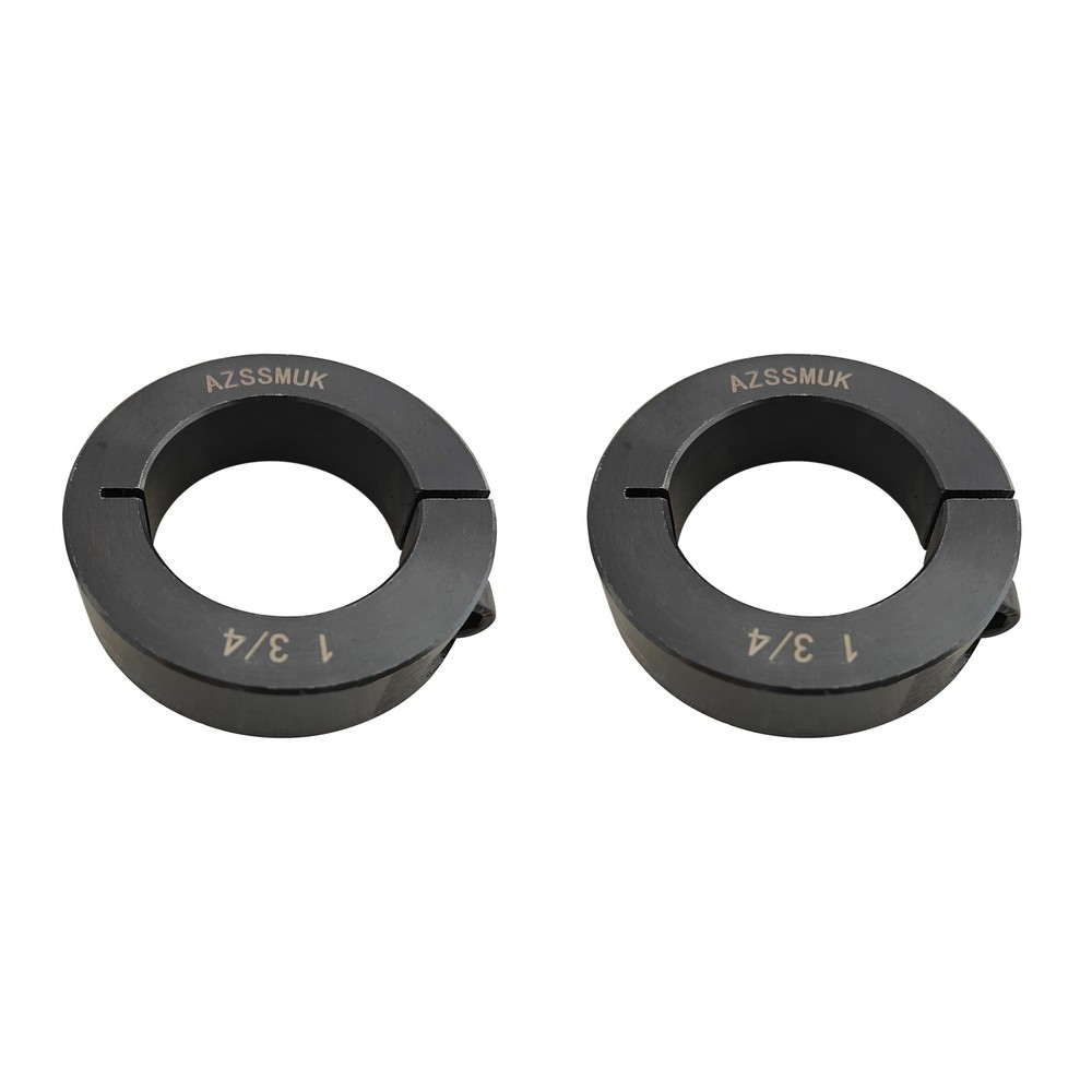 Single Split Clamp-On Shaft Collars of Metal Material 1-3/4 inch Bore Set Screw