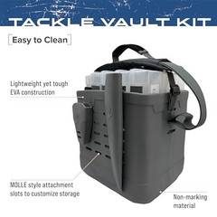 FROGG TOGGS EVA Tackle Vault Lightweight Fishing Bag Customizable