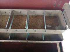 Vintage Metal Large Simonsen Tackle Box 20″x11″10″ Red