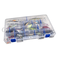Tuff Tainer Utility Tackle Box with Zerust, 5007, Large, Plastic pack of 2