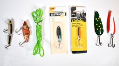 187-Piece BASS TROUT TACKLE BOX FISHING KIT Lures Crankbait Spinner Spoon Etc