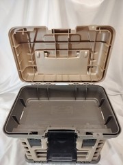 PLANO 4-BY RACK SYSTEM TACKLE BOX 3500 SERIES 1354 USA Fishing Organizer