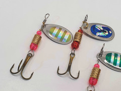 Lot of 5 Rotating Spoons – Size 2 – Spoon Fishing Spoon – FL216