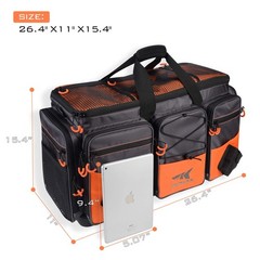 Kastking Fishing Tackle Bags Fishing Gear Bag Saltwater Resistant Tackle