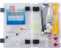 Shakespeare Catch More Fish Lake Pond Tackle Kit Berkley PowerBait Bass NEW