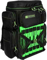 Evolution Outdoor 3600 Drift Tackle Backpack, Green, 34013-EV
