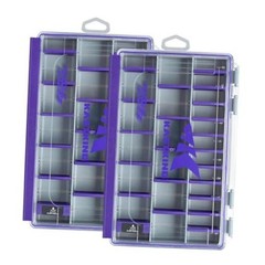 HyperSeal Waterproof Tackle Box, 3600 and 3700 Tackle 3600(2 Pack) Purple