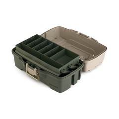 Portable Fishing Tackle Box with Deep Storage, Rust-Proof Latch, Top Access, USA