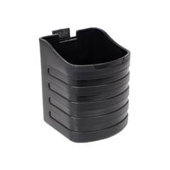Dual layer Fishing Tackle BoxTackle w/2 Rod Holder 2 Cup Holder 1 Carring Strap