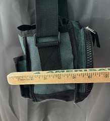 Flambeau Soft Sided Tackle Bag Adjustable Shoulder Strap External Pockets EMPTY