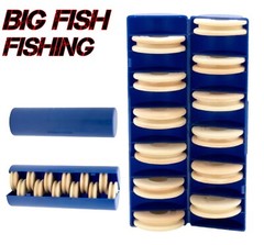Compact Sea Fishing Rig Winder Box 12 Neoprene Rig Winders Compartment Tube