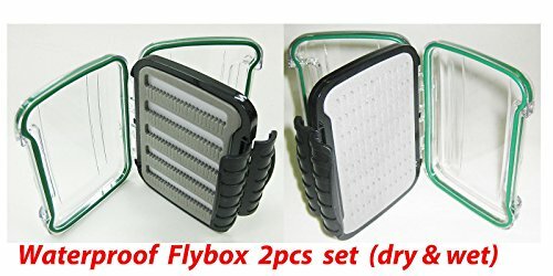 Waterproof Fly Fishing box 2 pcs combo (F228 & F226)