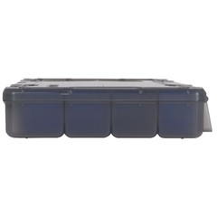 Tackle Box 11 Inches Bait Storage Organizer Plastic Fishing Case Tray