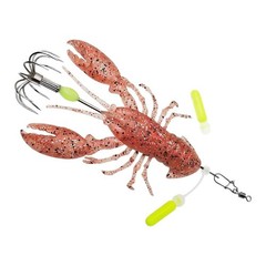 Crayfish Soft Lure for Saltwater Fishing Slow Sink Crawfish Bait 8.7cm