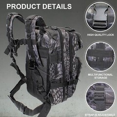 Lightweight Fishing Tackle Backpack Professional Water-Resistant All-in-One R…