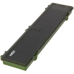 Carp Fishing Tackle Plastic Stiff Rig Wallet Board & 20 Pins For Hair Rigs