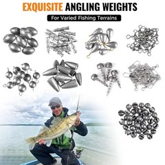 264/Organized Fishing Tackle Box with Tackle 397pcs Fishing Accessories Kit