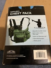 Fieldline Angler’s Fishing Chest Pack, Olive Green