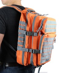 Osage River Fishing Backpack, Tackle and Rod Storage, Orange