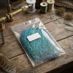 Synthetic Angel Hair Mylar Filament 24.5 cm x 14 cm for Streamer Fly Tying