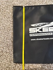 Skeeter Performance Fishing Boat Flat Storage Bag Black 16.5 x 12.75″ NEW