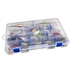 Large Plastic Utility Tackle Box with Zerust Rust Protection
