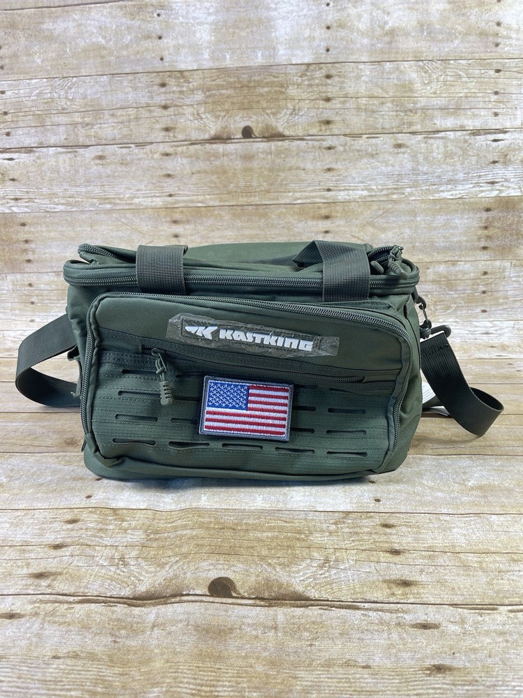 KastKing Karryall Fishing Tackle Bag for Fishing – Green – New w/ Tags
