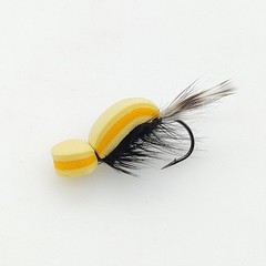 XB085 Foam For Beetle Dry For Fly Lure 3 Pack for Clear Water For Fly Fishing