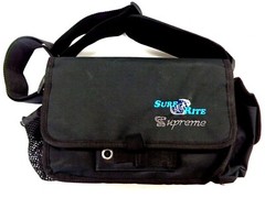 Surf Rite Supreme Surf Bag Five-Tube – Tackle Bag w/ Pockets & Shoulder Strap