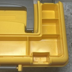 VTG Plano Plastic Tool-Tackle Box W/Removable Tray, Lid Storage 13”x7”x5.5”