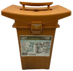 ⭐️ Vtg Fenwick Sport Seat 9050 Chair + Both Insert Trays & Fish Bait Cooler ⭐️