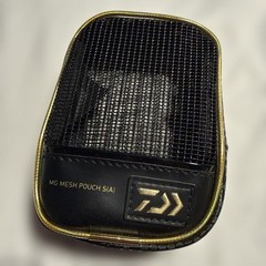 DAIWA MG MESH POUCH S(A) Black Gold Japan