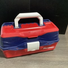 Flambeau “Eagle Claw” Classic 1-Tray Tri-Color Tackle Box Pre-Owned