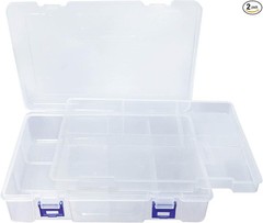 Avlcoaky Jewery or Tackle Box Organizer – plastic