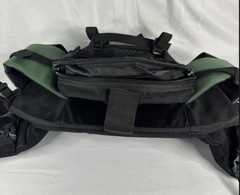 JW Outfitters Flyfishing Lumbar/Waist Pack Green/Black, Fishing,Hiking