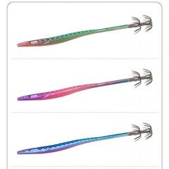 UV Glow Squid Lure For Nocturnal Fish Hunting Realistic Swimming Action