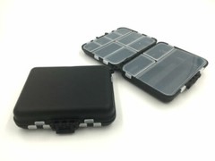 1 PC Rudder Fly Box Fly Fishing Double Sides Single Pocket Silicon Foam